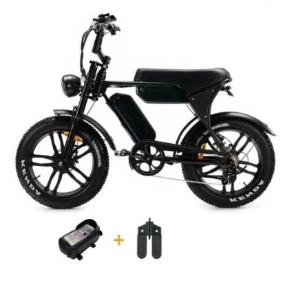 V8 OUXI Max Fatbike met dubbel accu